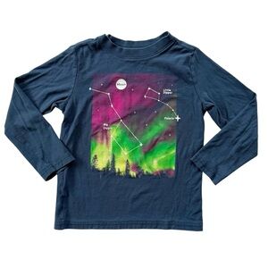 Tea Collection Galaxy Constellations Long Sleeve Tee size 6